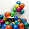 50pcs 12" Metallic Colorful Balloons – Durable Double-Layer Balloons for Wedding & Party Decor